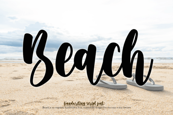 Beach Font Beach Font