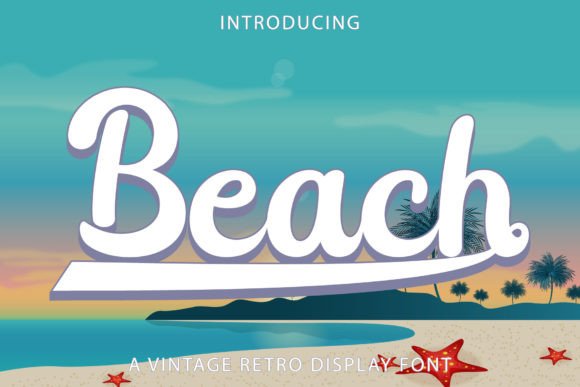 Beach Font Beach Font
