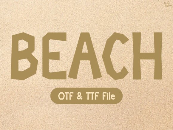 Beach Font