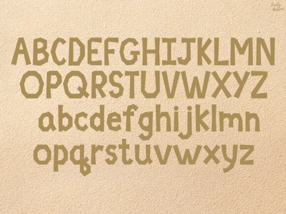 Beach Font preview 2