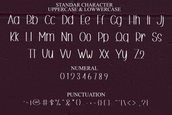 Beach Font preview 2
