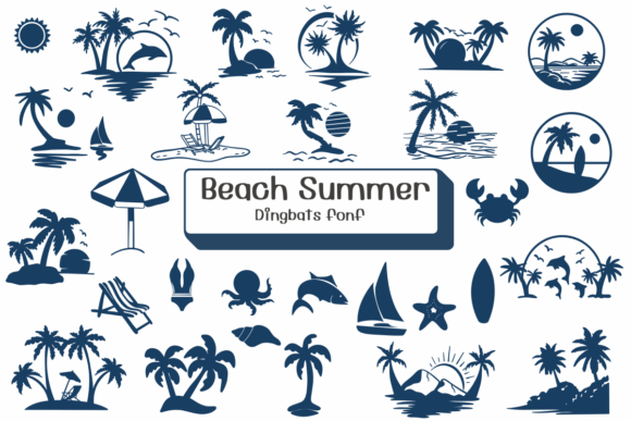 Beach Summer Font