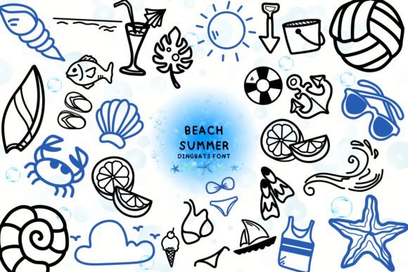 Beach Summer Font