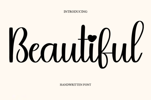 Beautiful Font