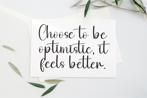 Beautiful Font preview 4