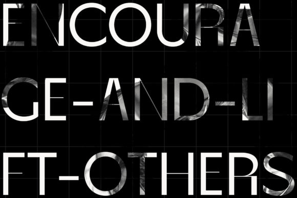 Berghan Font preview 2
