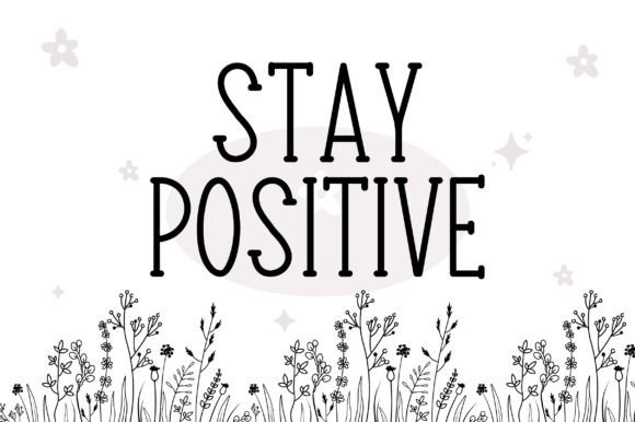Beautiful Wildflower Font preview 2