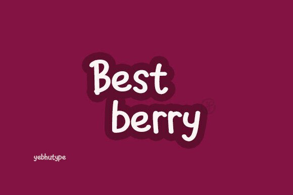 Best Berry Font