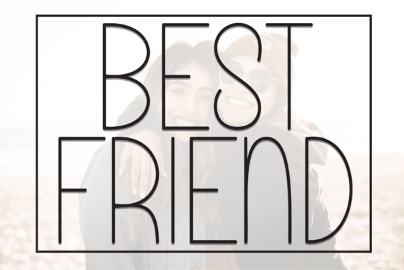 Best Friend Font Best Friend Font