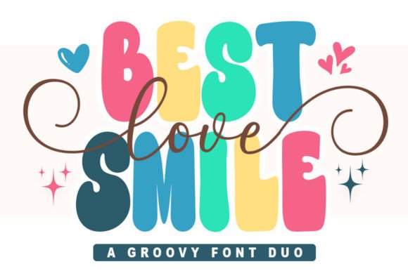 Best Love Smile Duo Font Best Love Smile Duo Font
