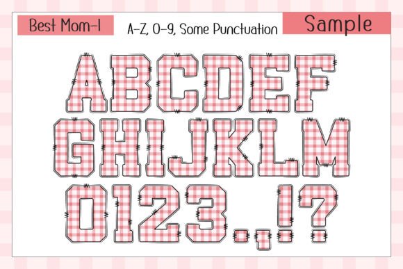 Best Mom Font preview 3