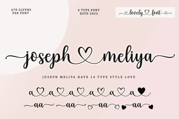 Best Script Collection Font preview 2