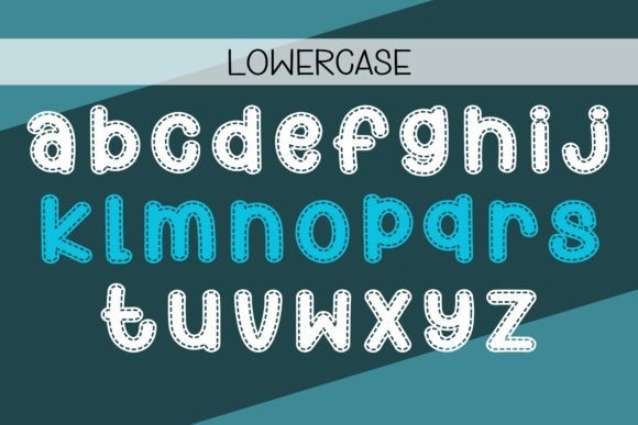 Best Stitch Font preview 4