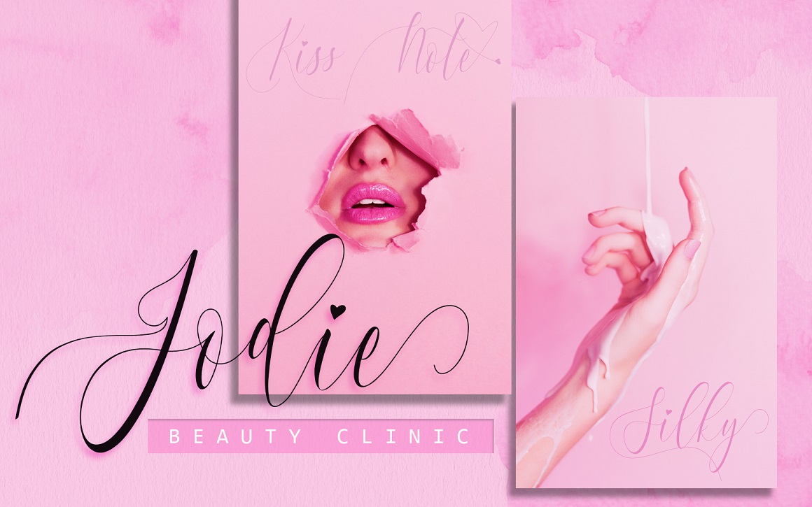 Charlotte Calligraphy Font preview 2