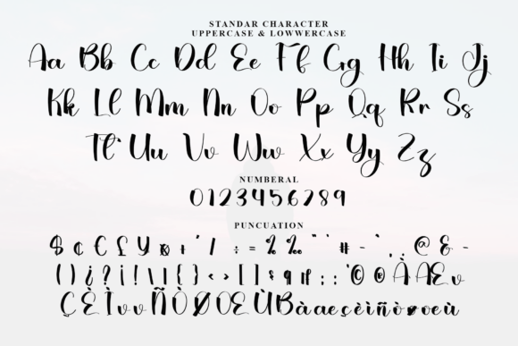Charming Font preview 4