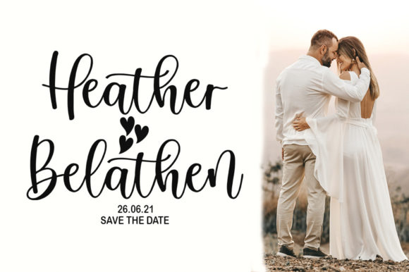 Bethalia Font preview 3