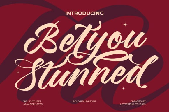 Betyou Stunned Font Betyou Stunned Font