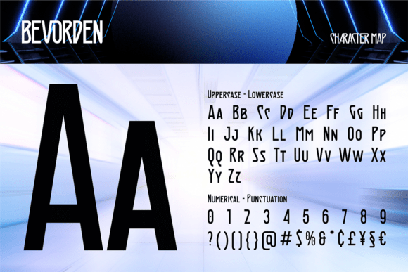 Bevorden Font preview 2