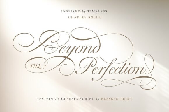 Beyond Perfection Font Beyond Perfection Font