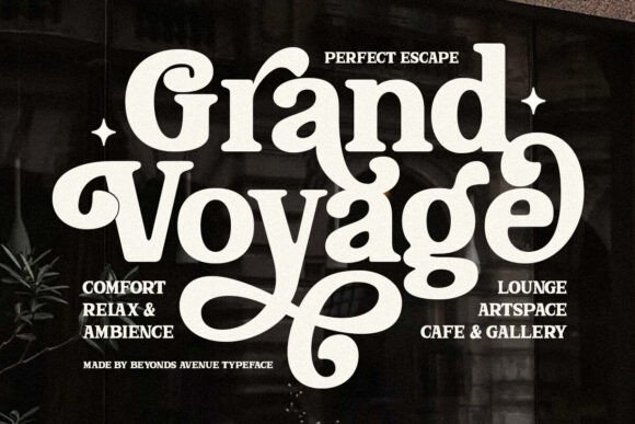Beyonds Avenue Font preview 3