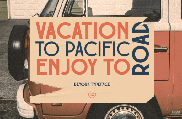 Beyork Font preview 2