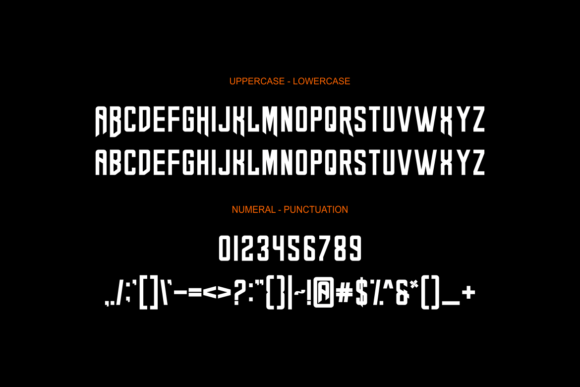 Bharick Font preview 4