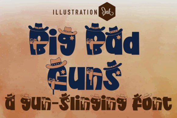 Big Bad Guns Font