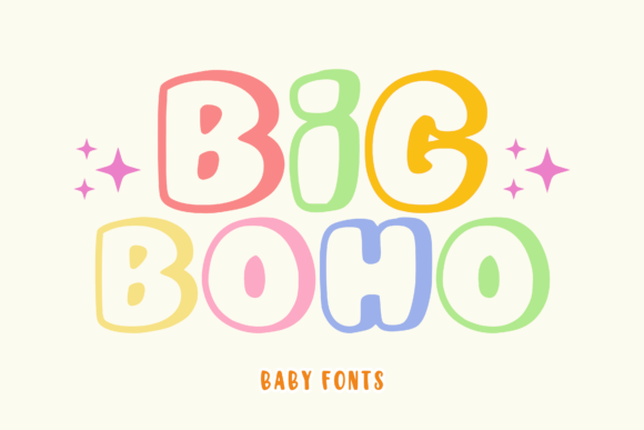 Big Boho Font preview 2