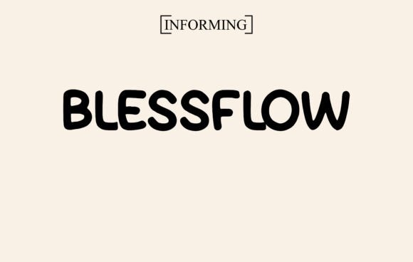 Blessflow Font