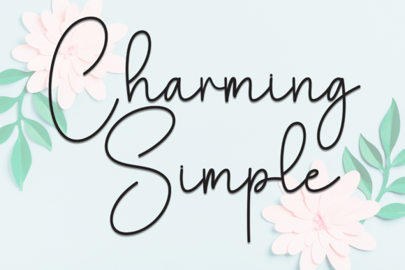 Charming Simple Font Charming Simple Font