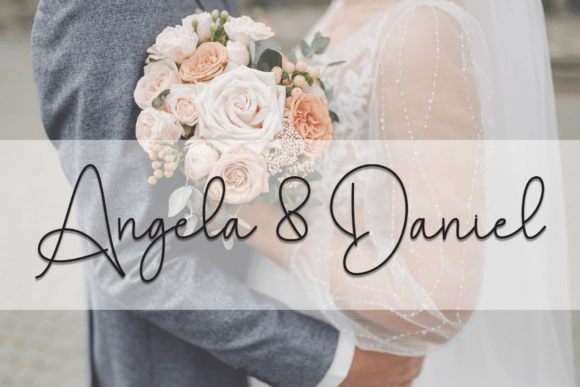 Charming Simple Font preview 2
