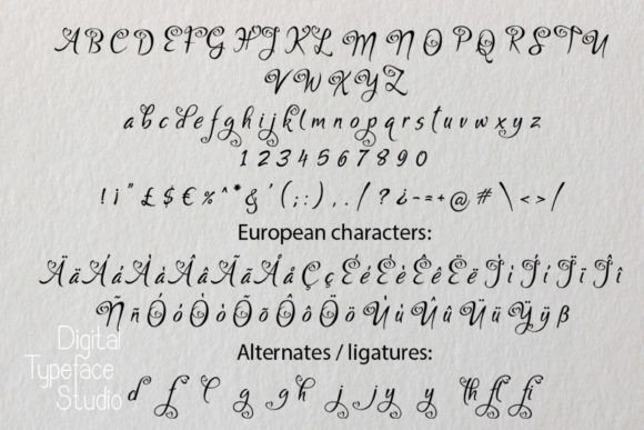 Bigdey Font preview 2