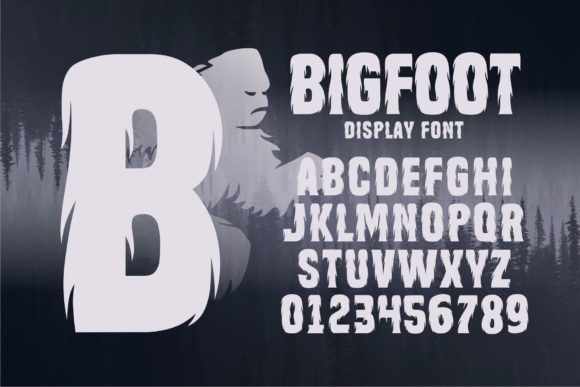Bigfoot Font preview 2