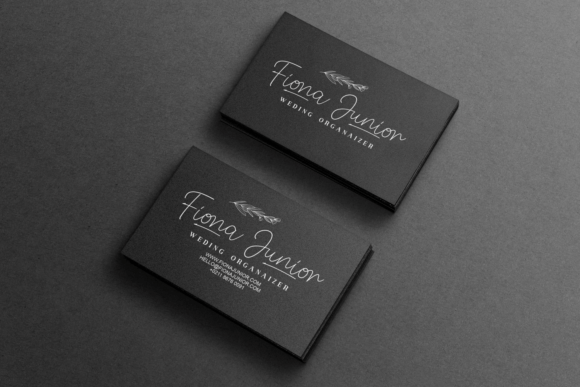 Billion Signature Font preview 4