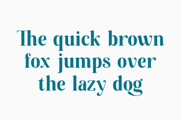Bilona Font preview 2