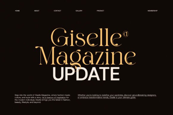 Binger Font preview 4