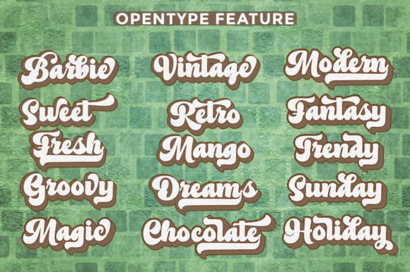 Binter Font preview 2