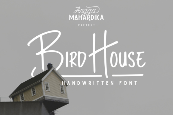 Bird House Font Bird House Font