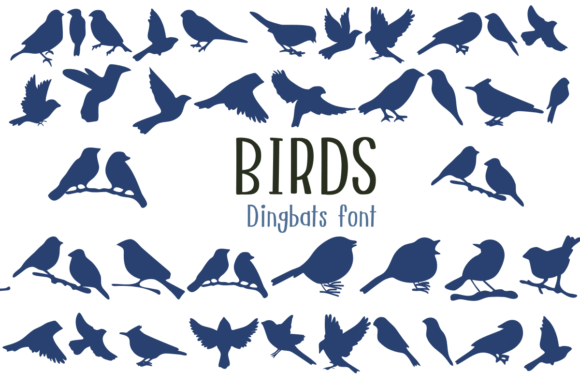 Birds Font Birds Font