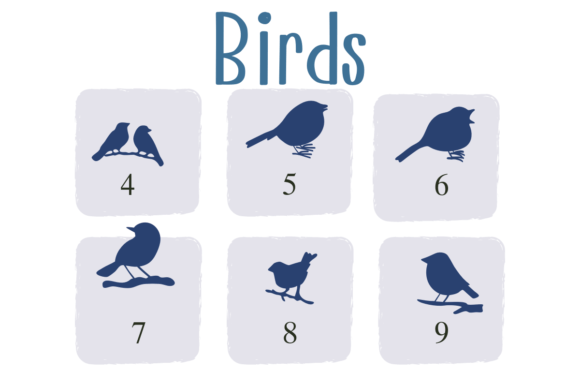 Birds Font preview 3