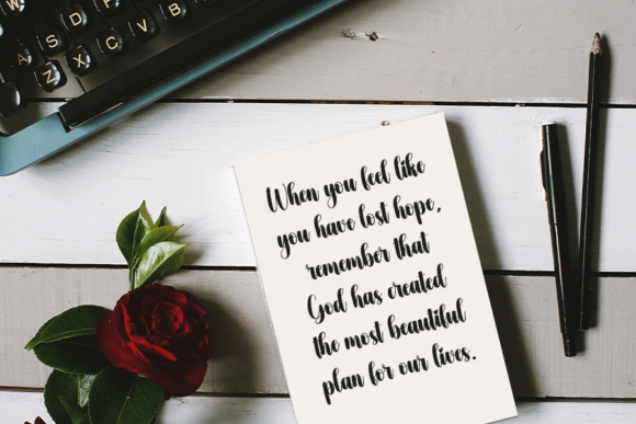 Birthday Font preview 4