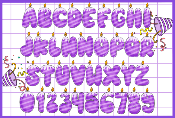 Birthday Font preview 4