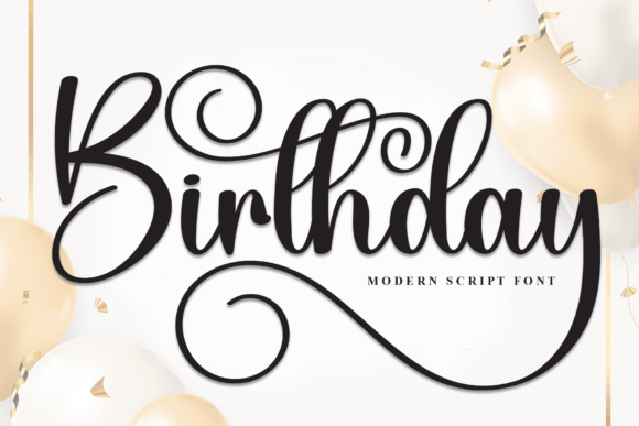 Birthday Font