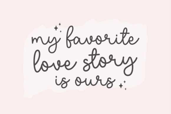 Charming Valentines Font preview 3