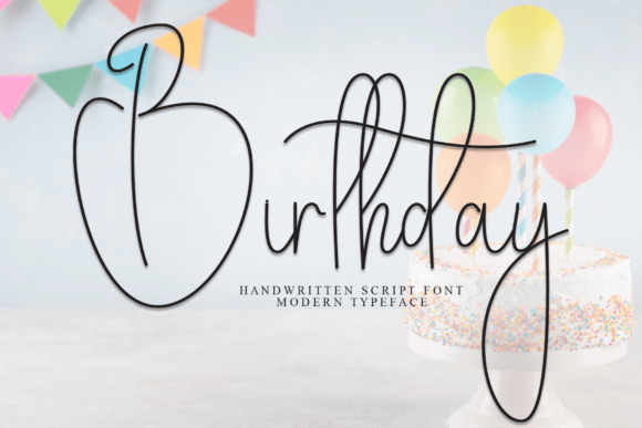 Birthday Font