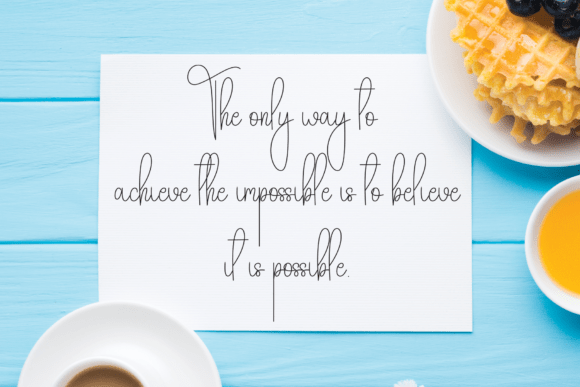 Birthday Font preview 3