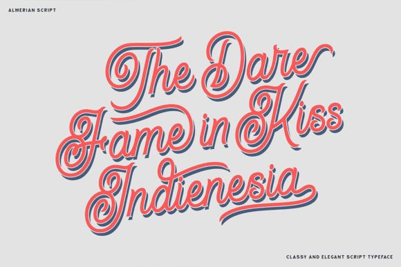 Almerian Font preview 2