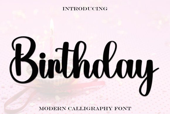 Birthday Font