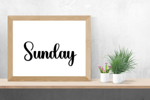 Birthday Font preview 3