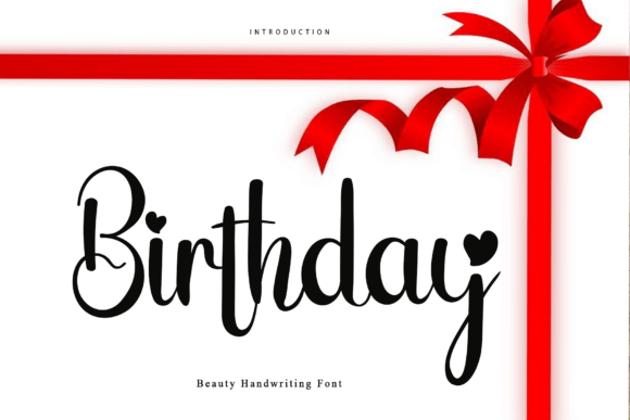 Birthday Font